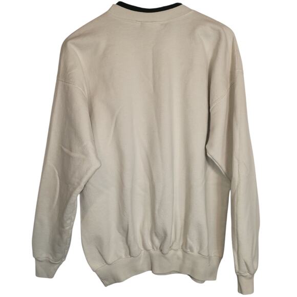 Vintage MC Sportswear Double Crew Christmas Dears Graphic Sweatshirt Large - Picture 2 of 7